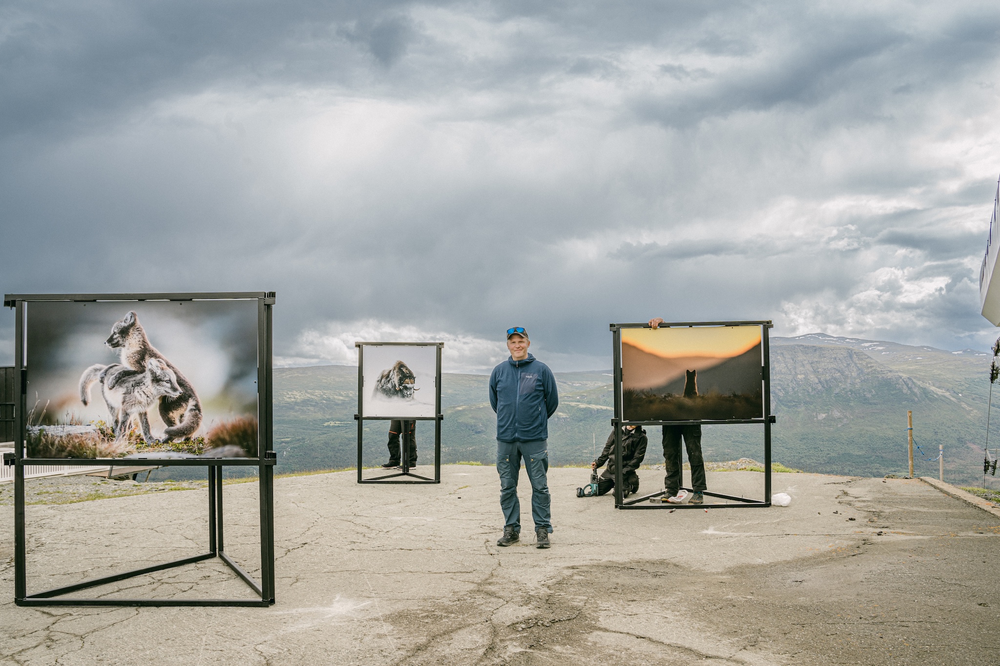 Fra bildefil til fotoutstilling &ndash; slik blir naturbilder til store kunstverk